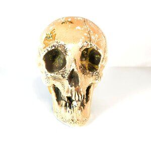 Vintage Disney Disneyland Randotti Haunted Mansion 817 Skull Glows In Dark